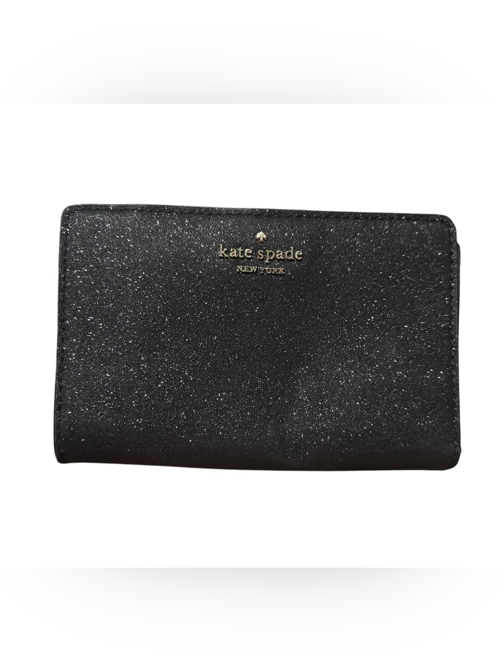 Kate Spade Shimmy Glitter Medium Compact Bifold Wallet